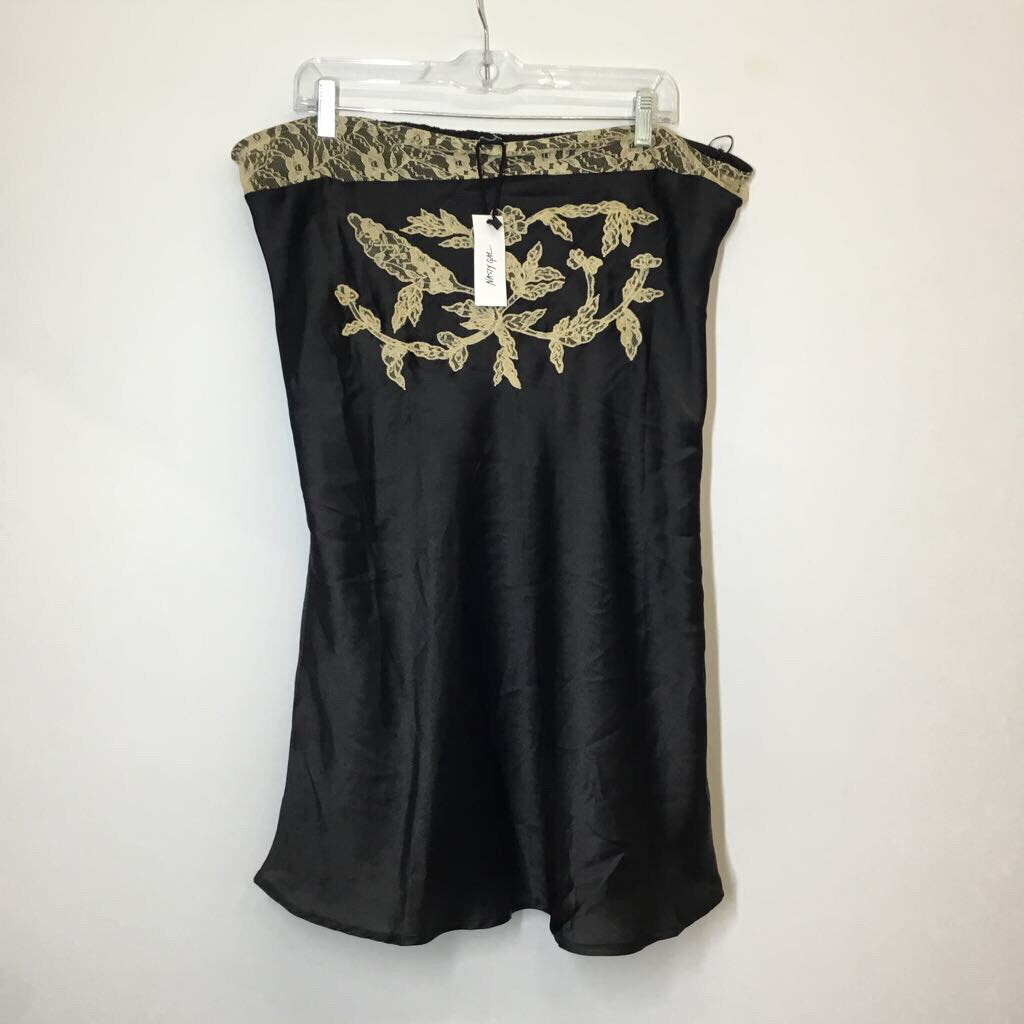 Nasty Gal Dress L/12 Black/Gold