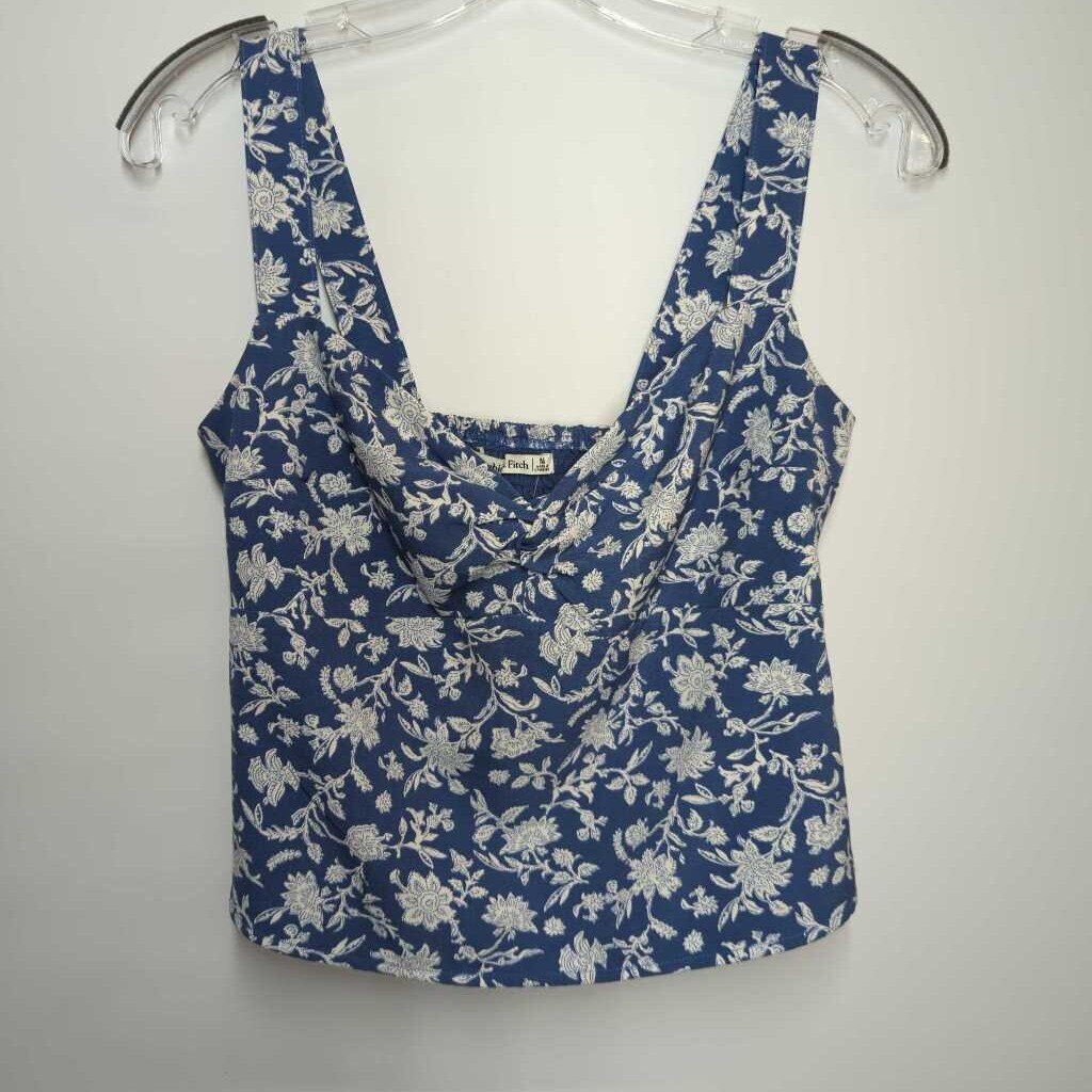 Abercrombie & Fitch Tank M Blue/White