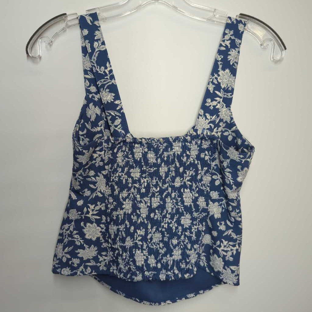 Abercrombie & Fitch Tank M Blue/White