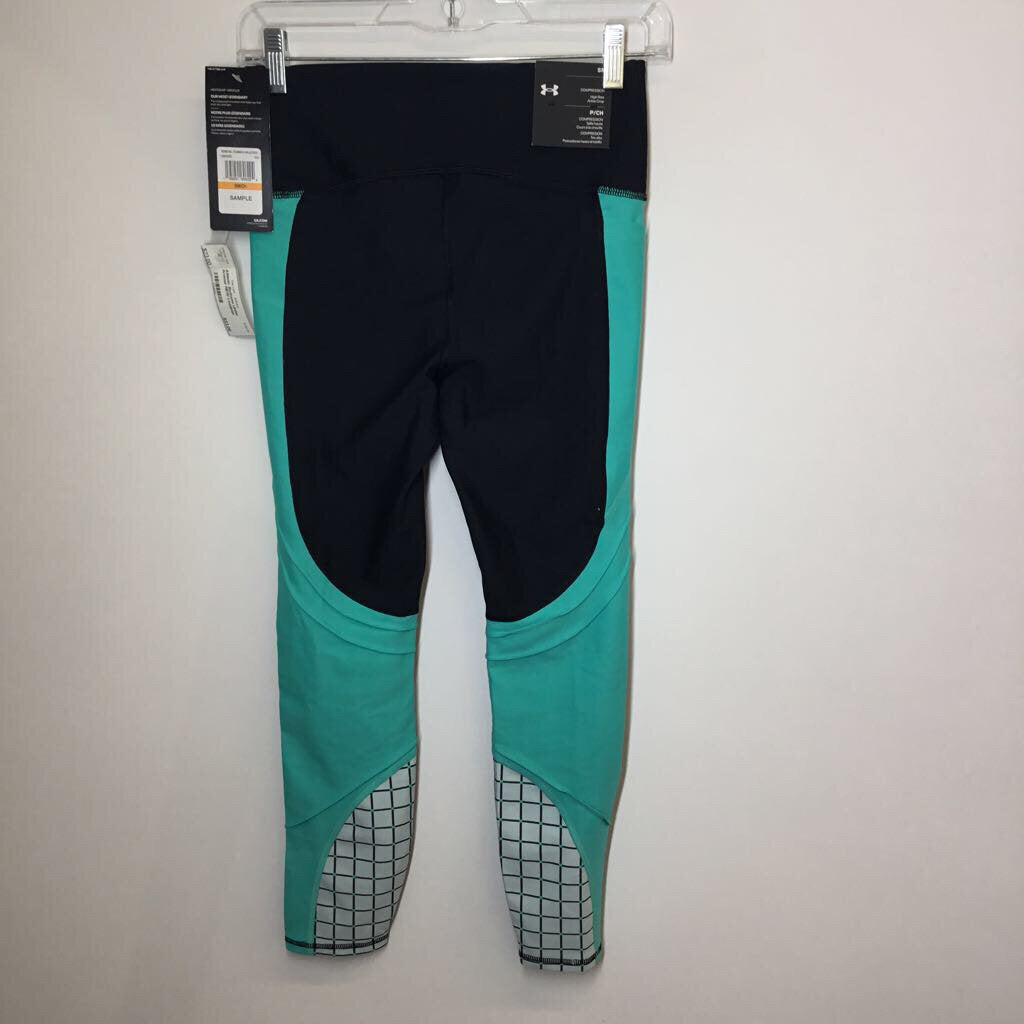 Under Armour Athletic Bottoms S Black/Turquoise
