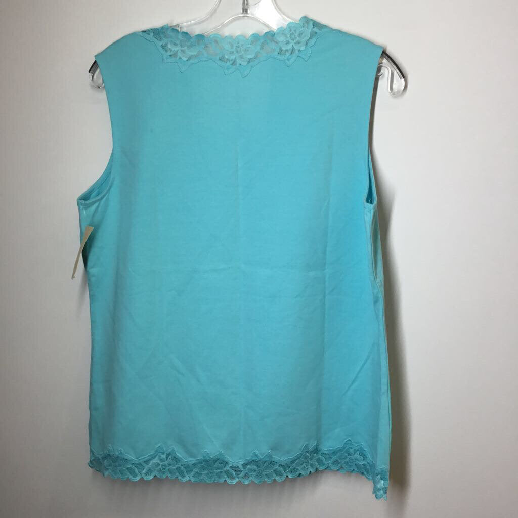 Coldwater Creek Tank L Blue