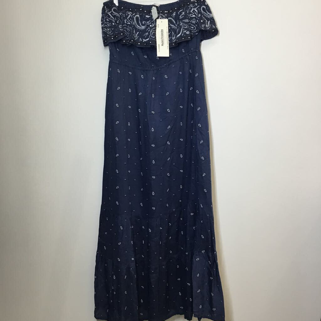 Pink Cattlelac Dress XL Blue/Black