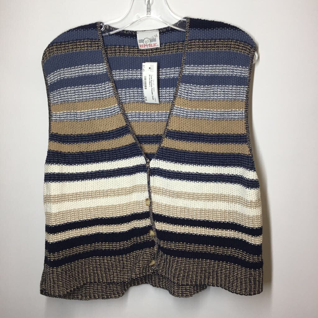 Boutique Tank L Brown/Blue