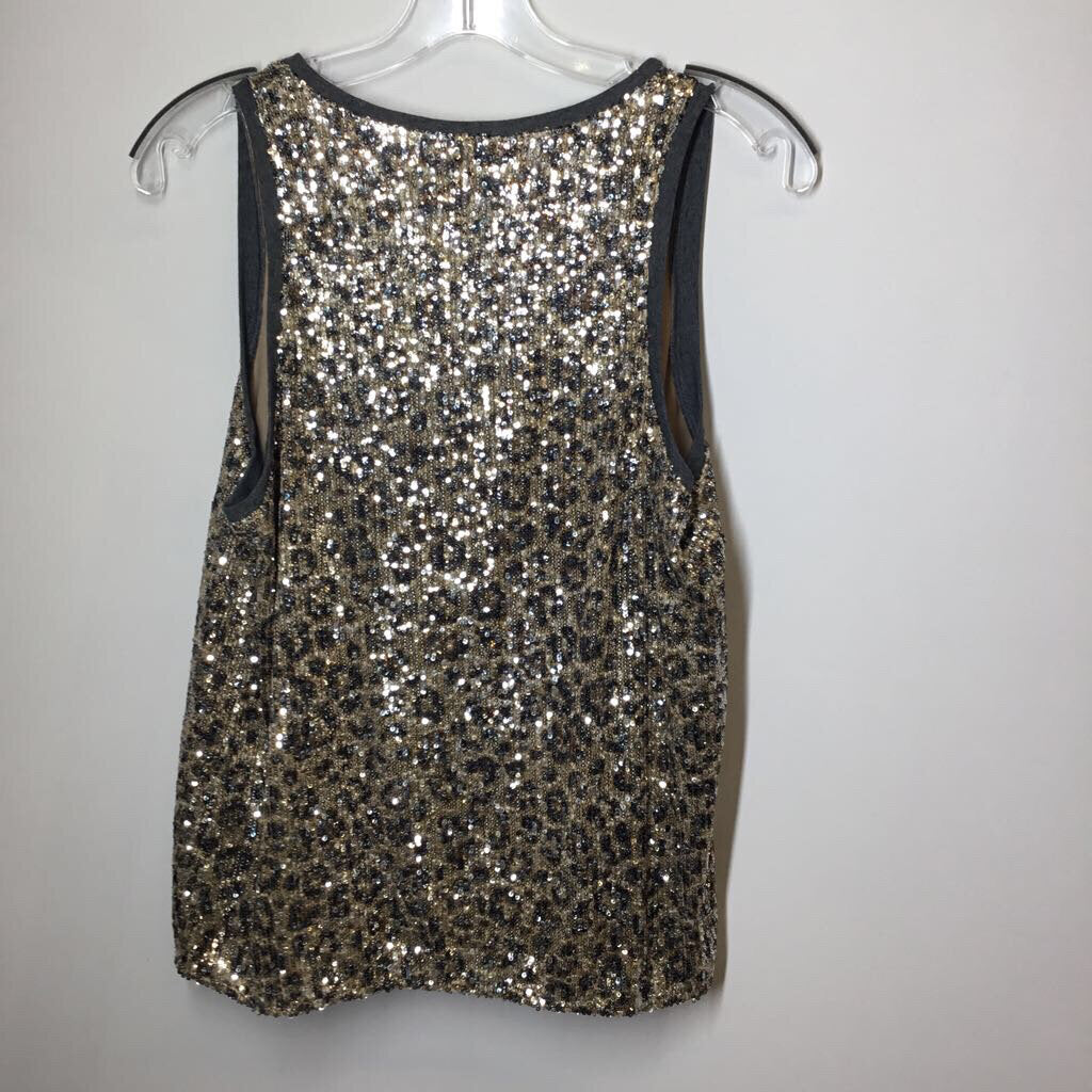 Heartloom Tank L Gray/Brown