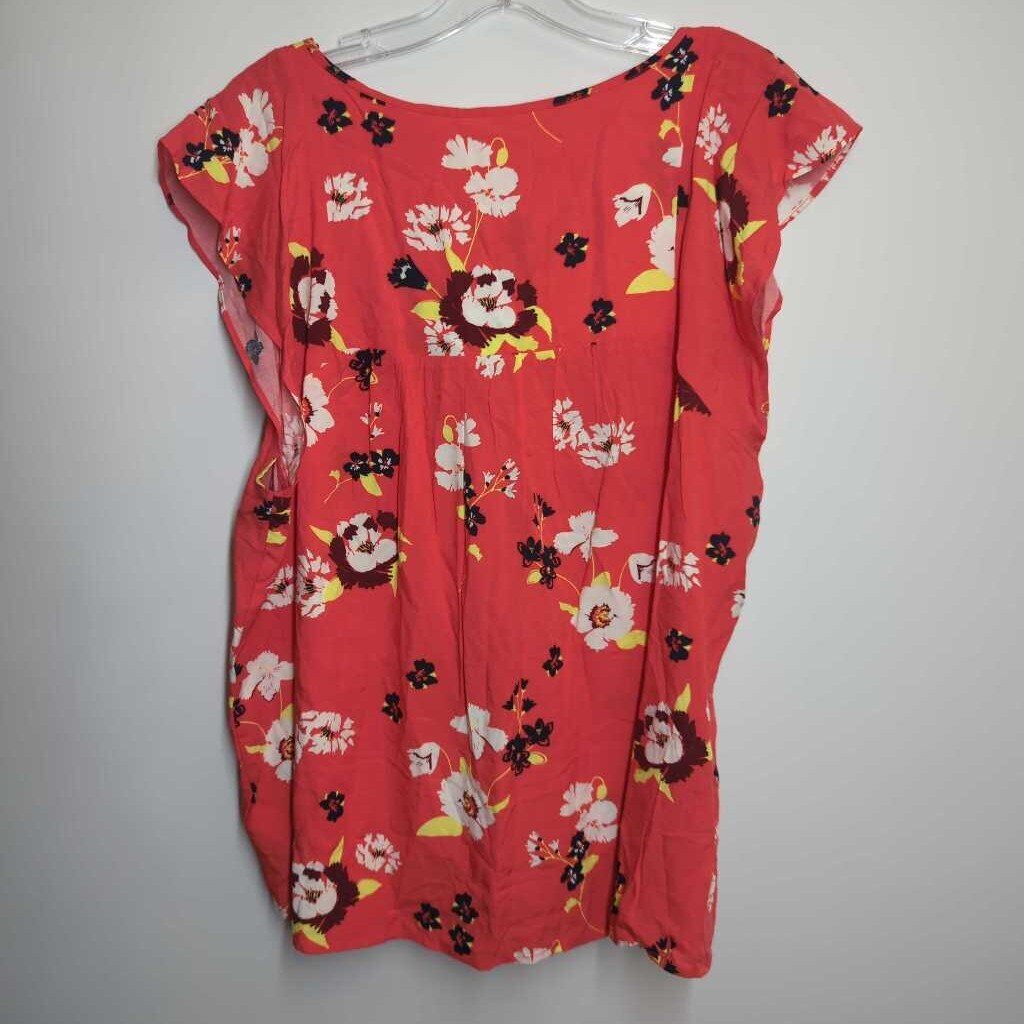 Gap Shirt XL Red/Floral