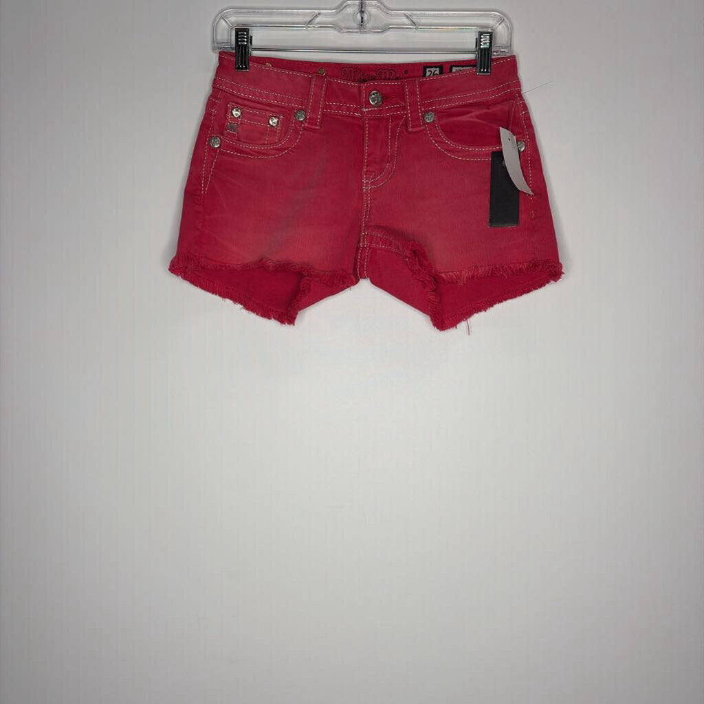 Miss Me Designer Shorts 2 Red