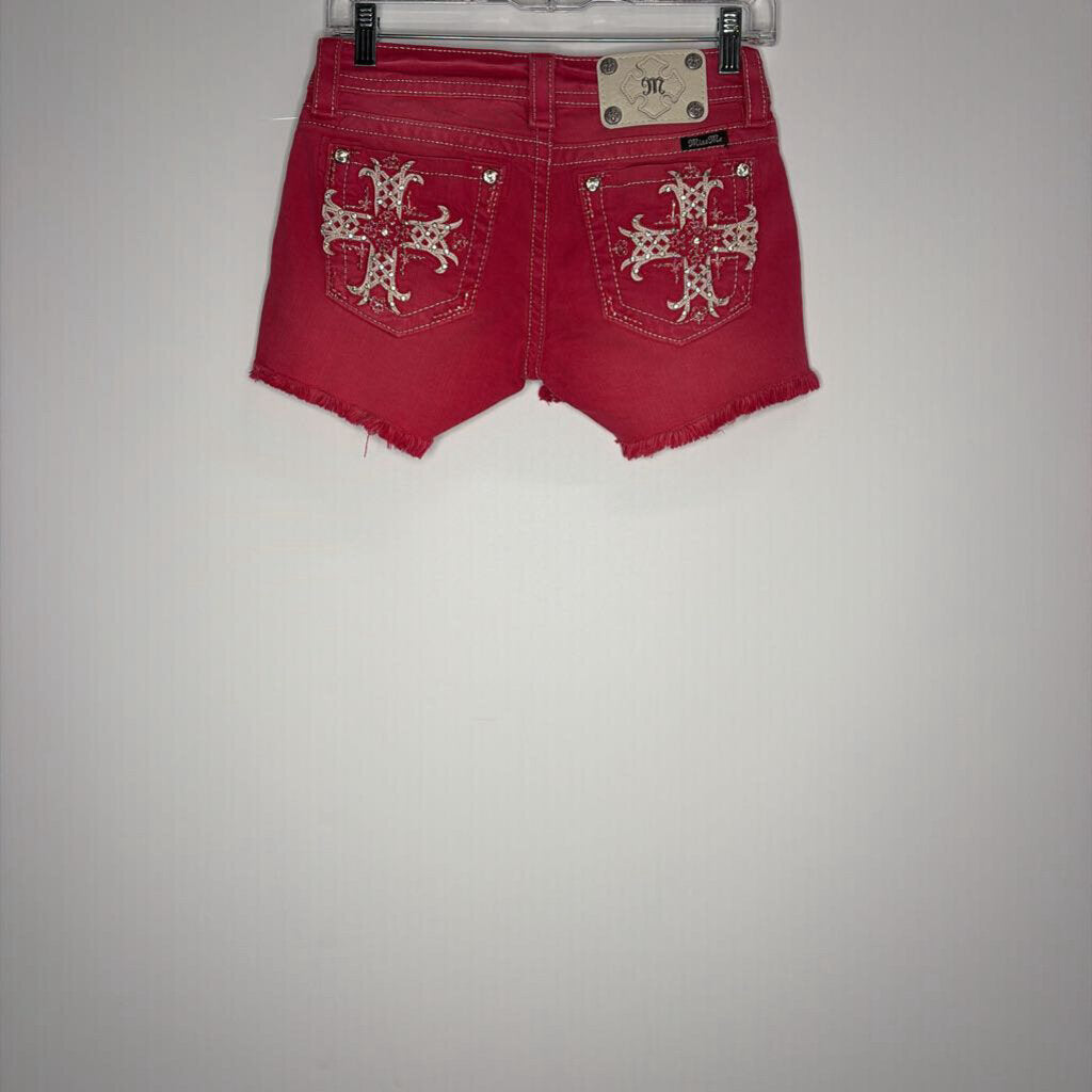 Miss Me Designer Shorts 2 Red