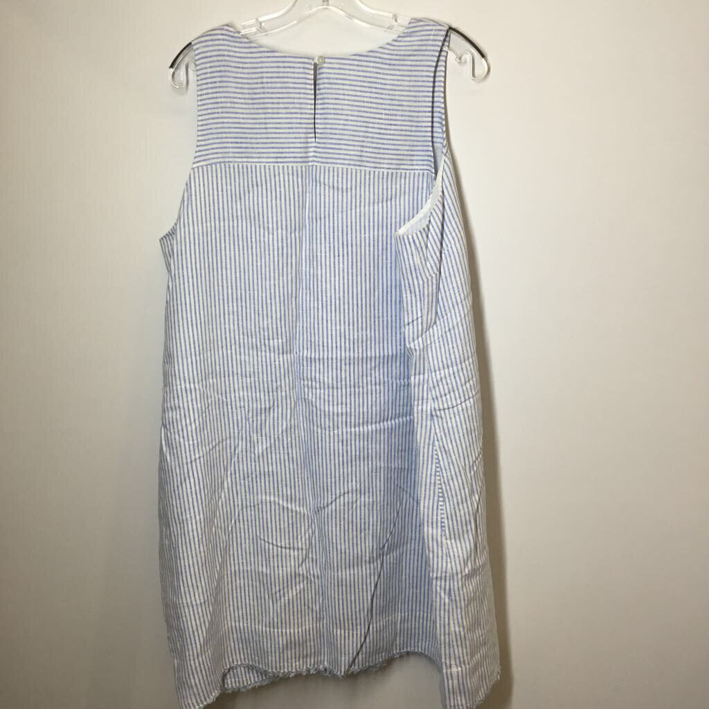 Tommy Bahama Dress XL Blue Stripes