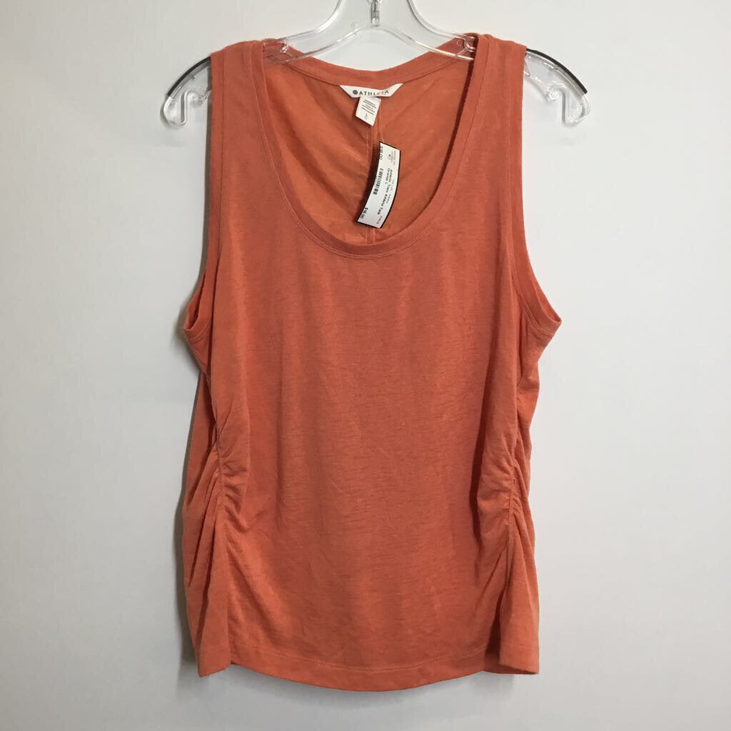 Athleta Athletic Tops L Orange