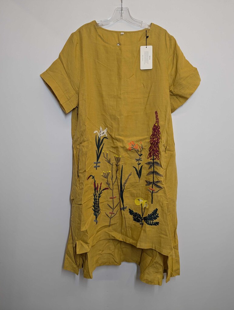 No brand Dress XL Yellow