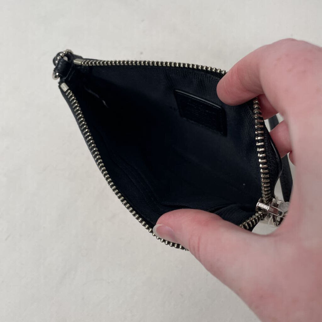 Coach Wallet Wristlet Cream/Bramble Rose