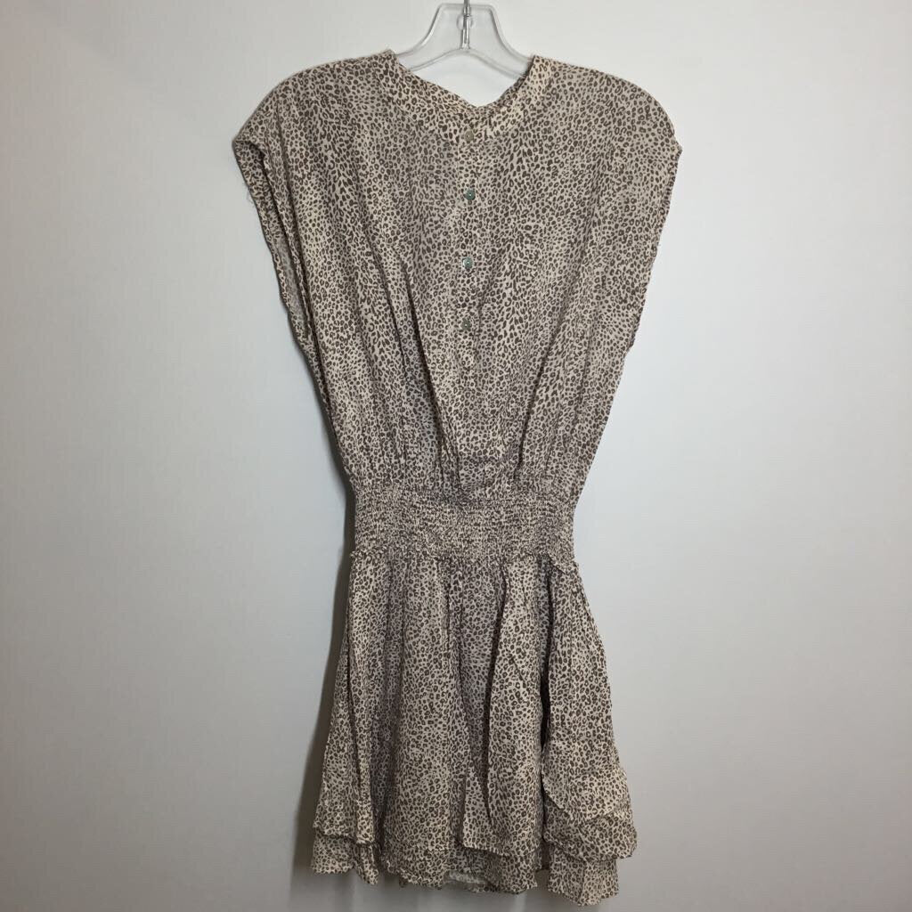 Rails Dress M Brown Animal Print