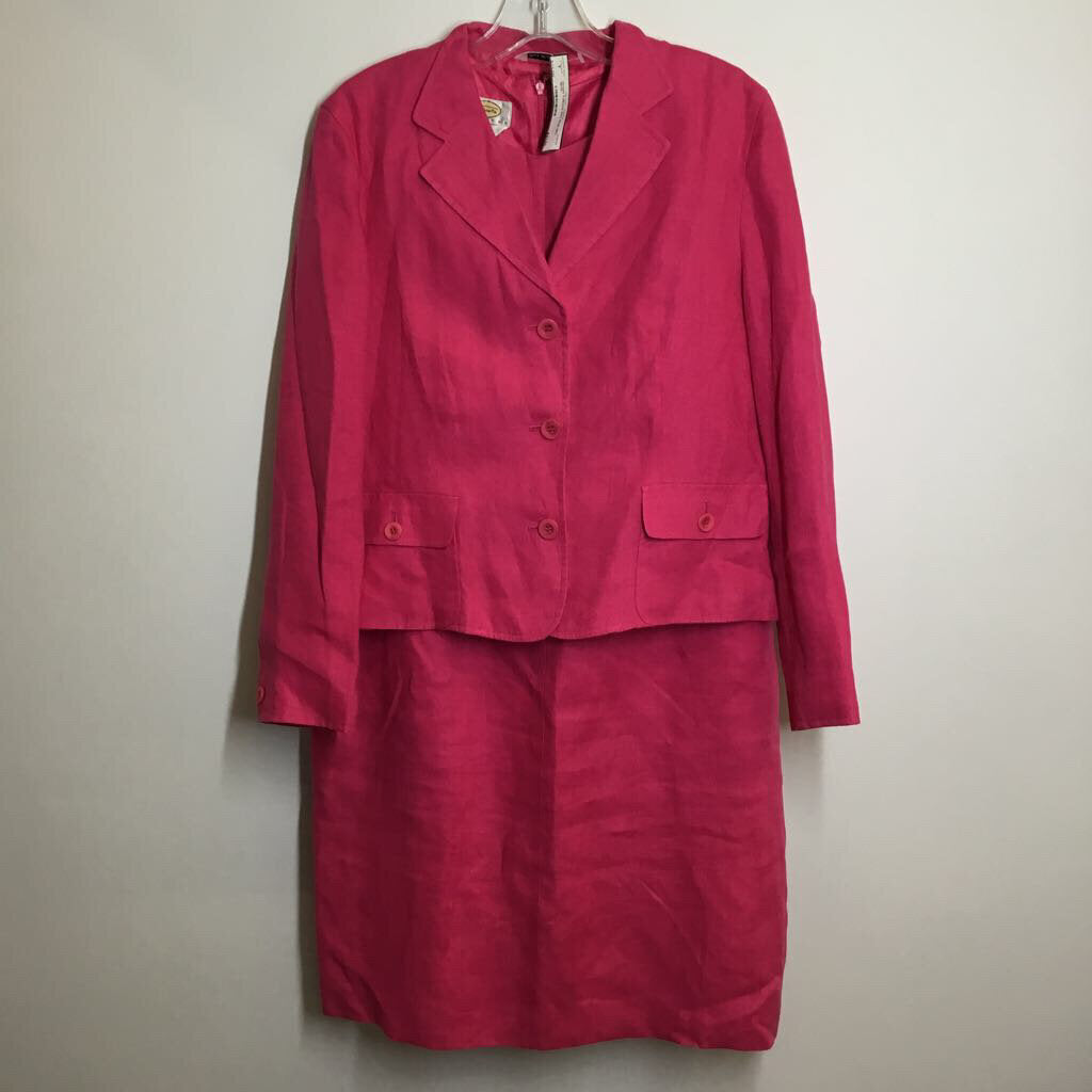Talbots Dress M/L 10/12 Pink