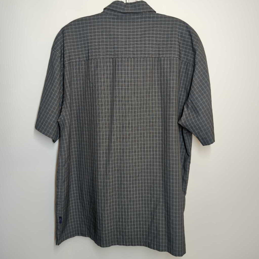 Button Down Men's XL Grey