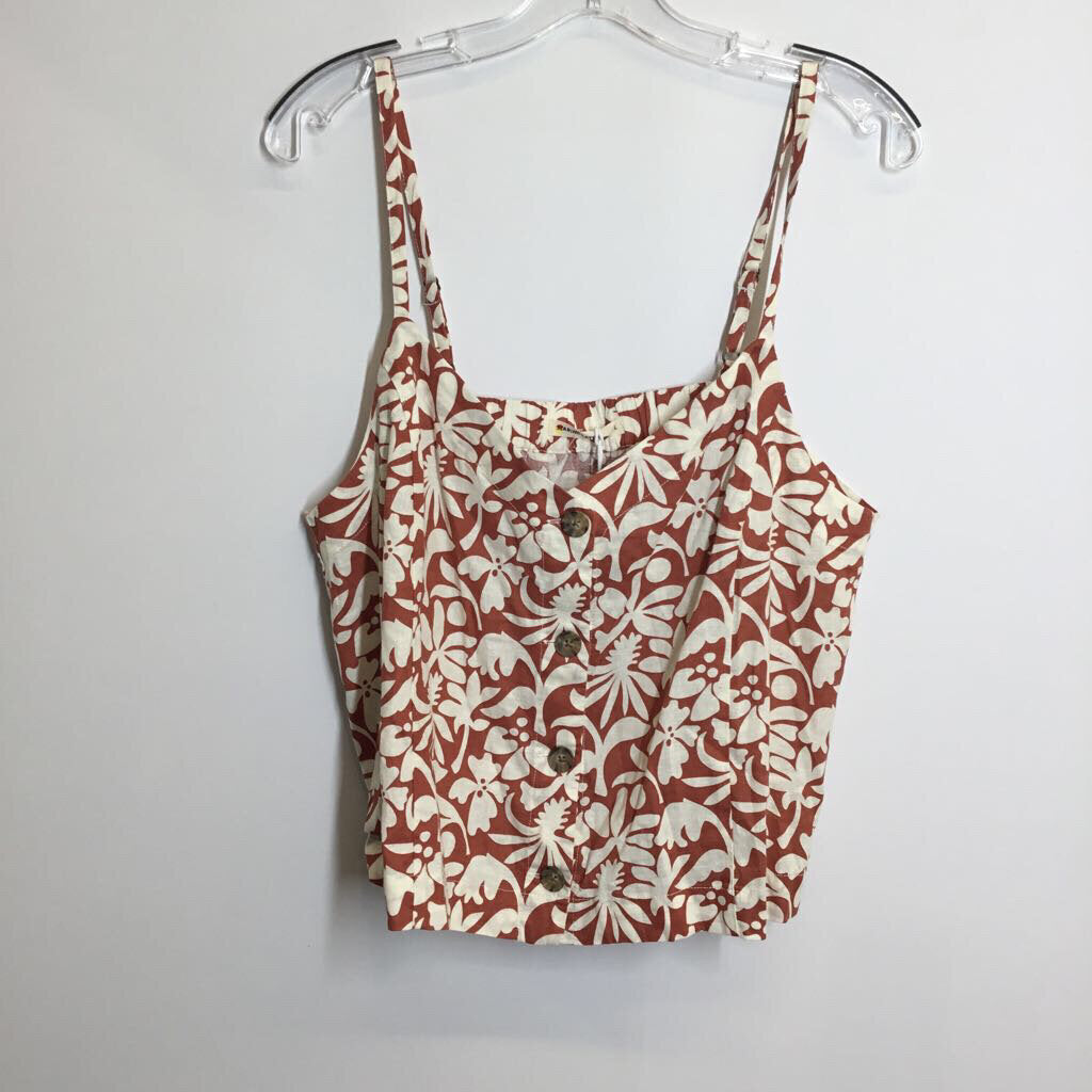 Marine Layer Tank L Rust/White