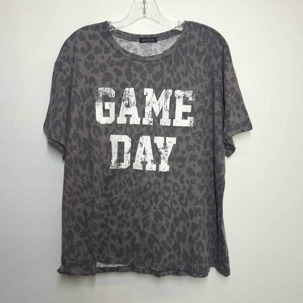 Zutter Shirt L Grey/White