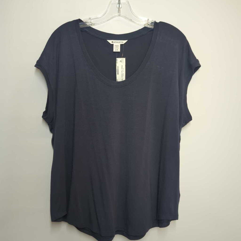 Athleta Athletic Tops L Blue