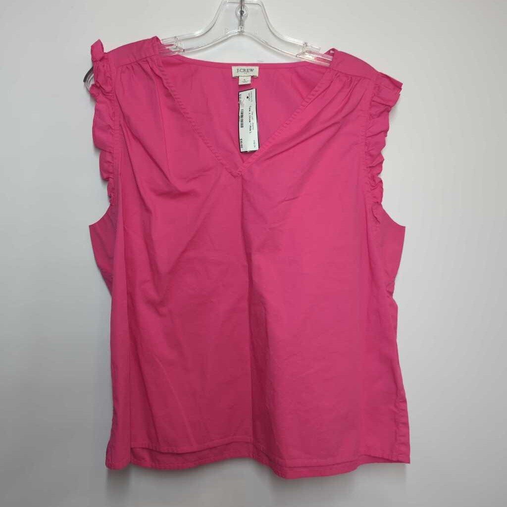 J. Crew Tank L Pink
