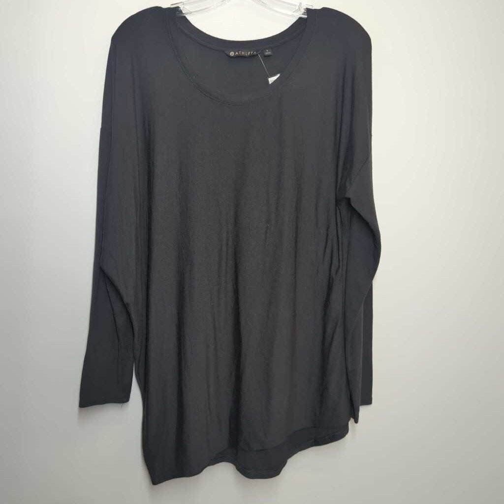 Athleta Athletic Tops L Black
