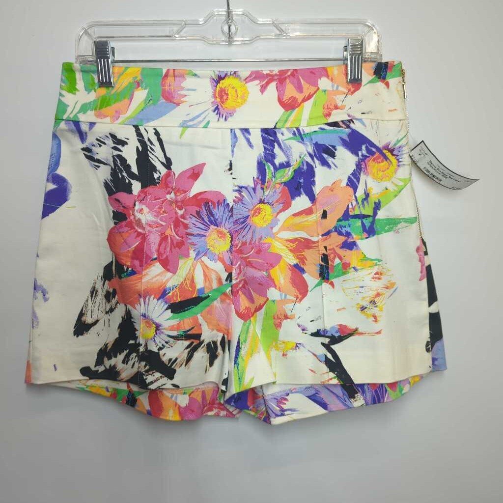 Boutique Shorts 10/M White/Floral