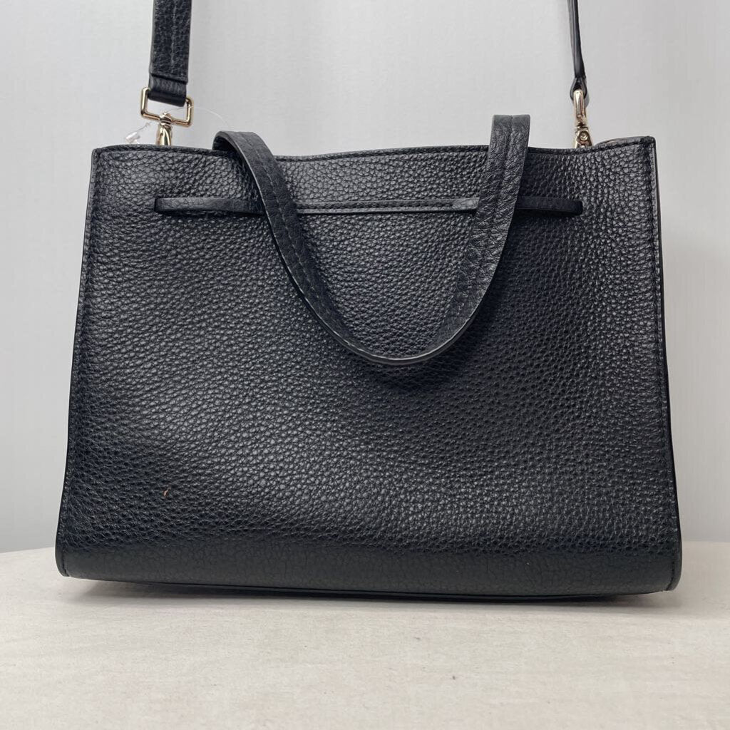 Kate Spade Purses Black Pebbled