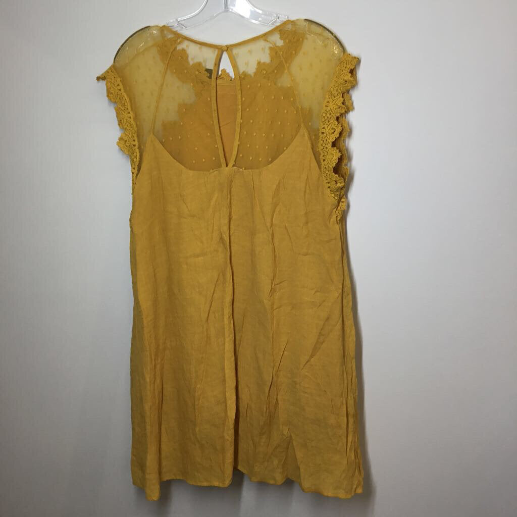 Mi Ami Dress L Yellow