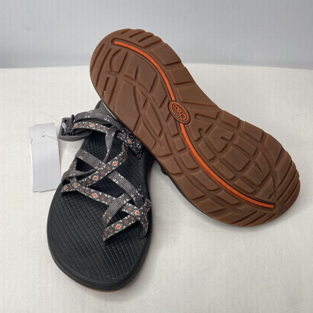 Chaco Sandals 8 Gray/Orange