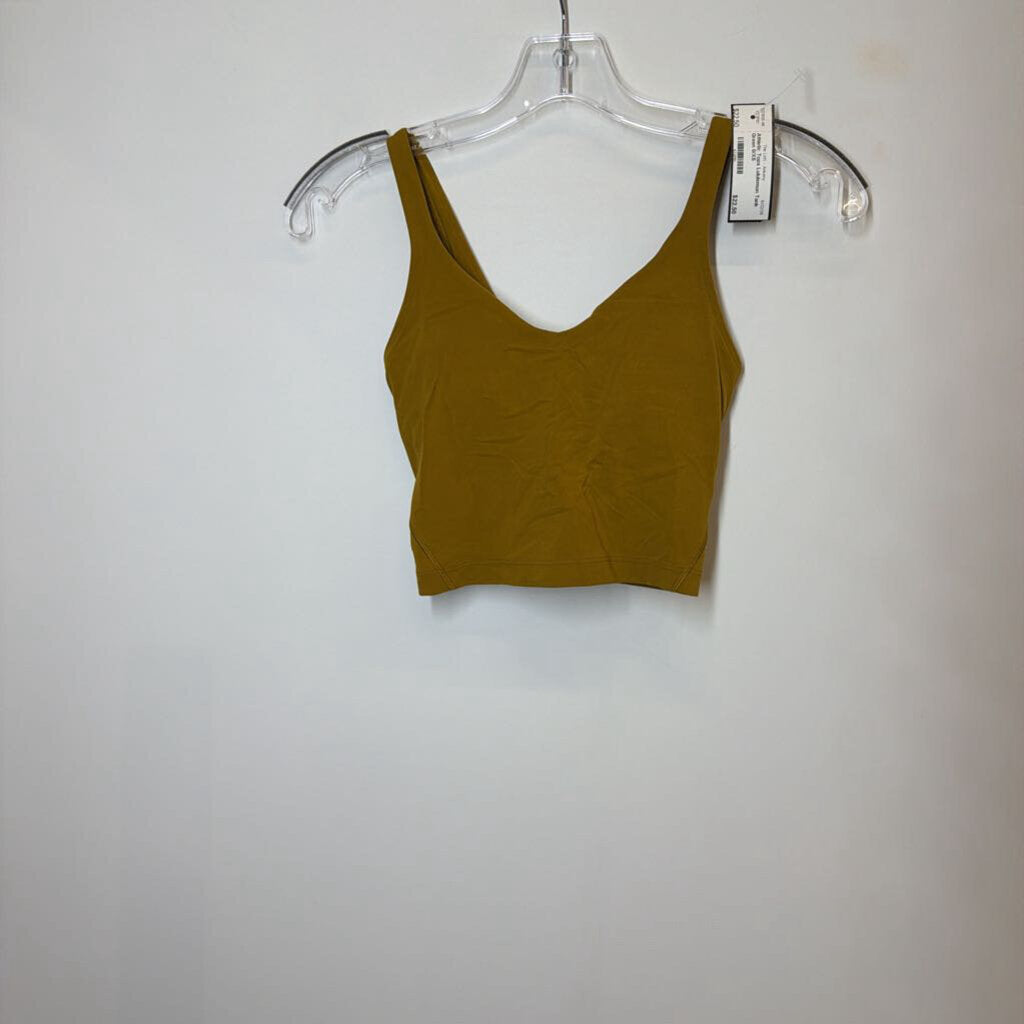 Lululemon Athletic Tops 0/XS Green