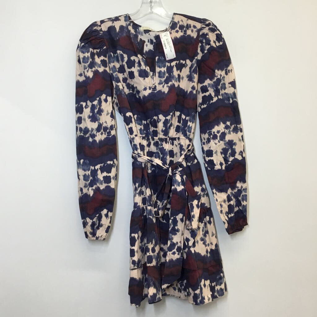 Dress S Navy/Pink