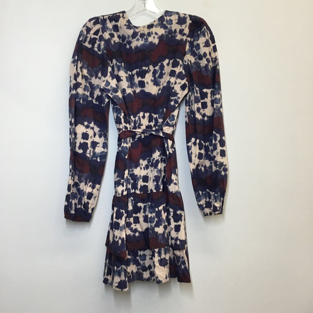 Dress S Navy/Pink