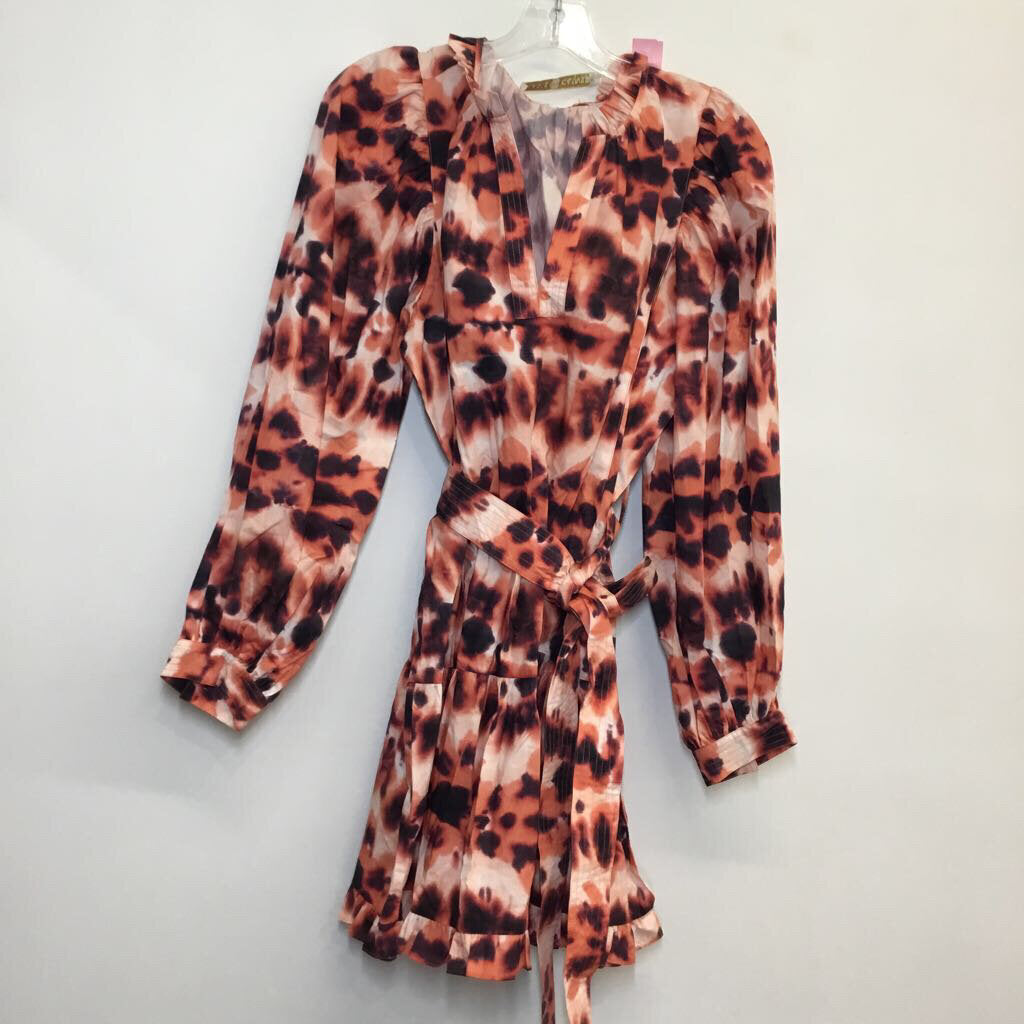 Dress L Orange/Pink