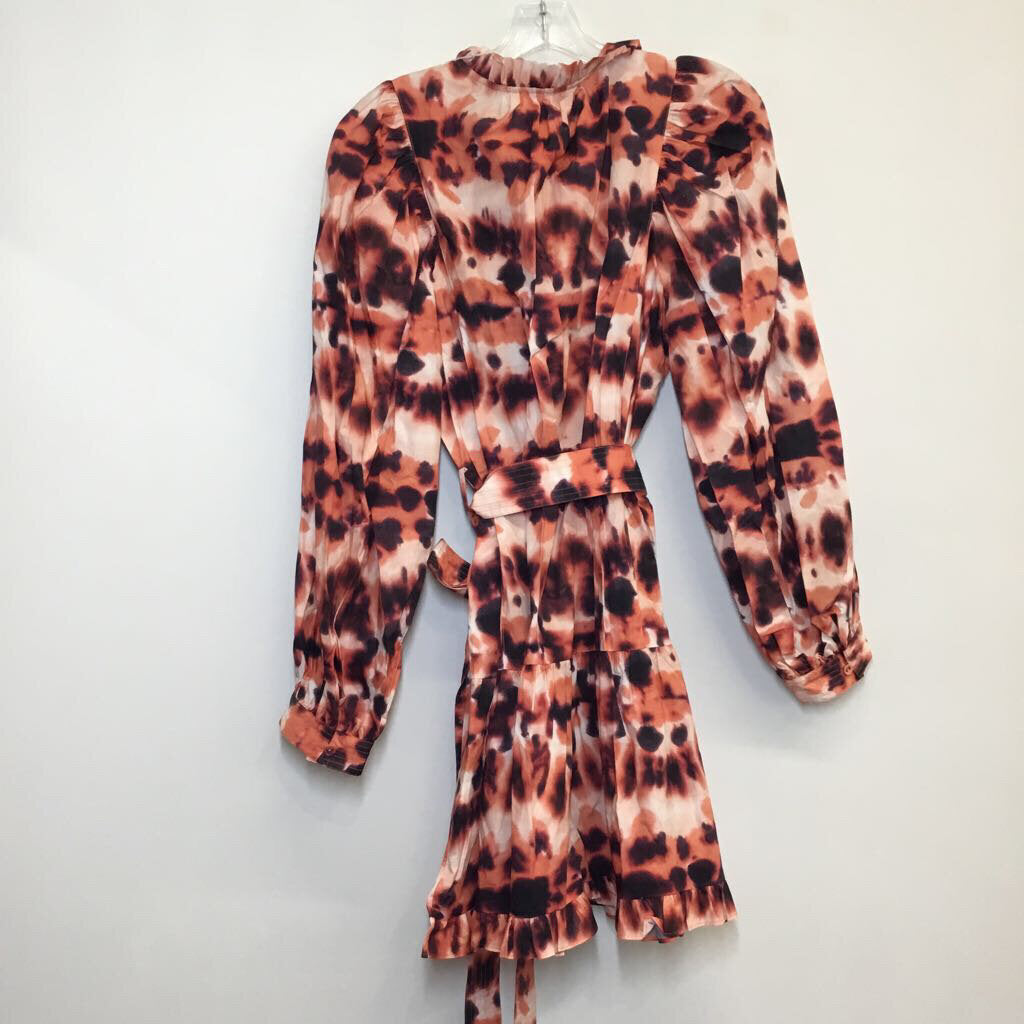 Dress L Orange/Pink