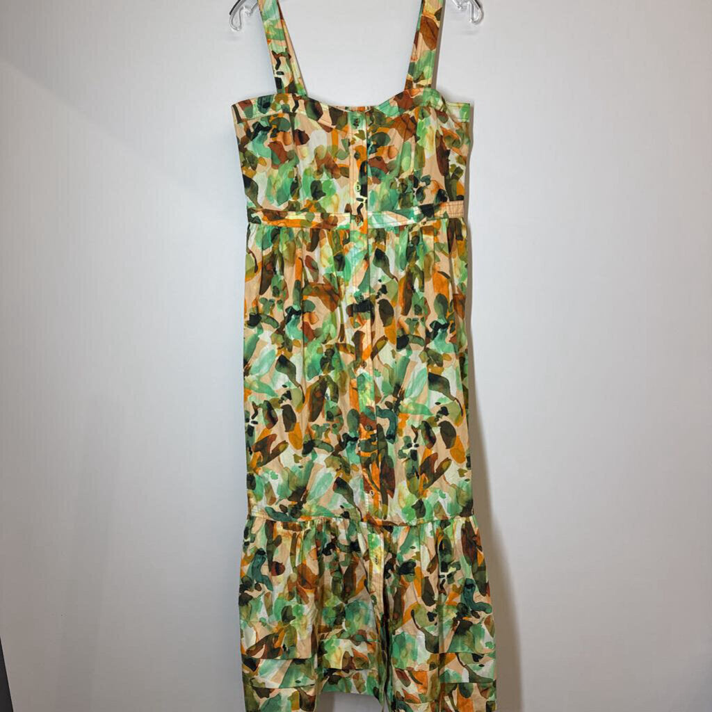 Dress S Green/Yellow
