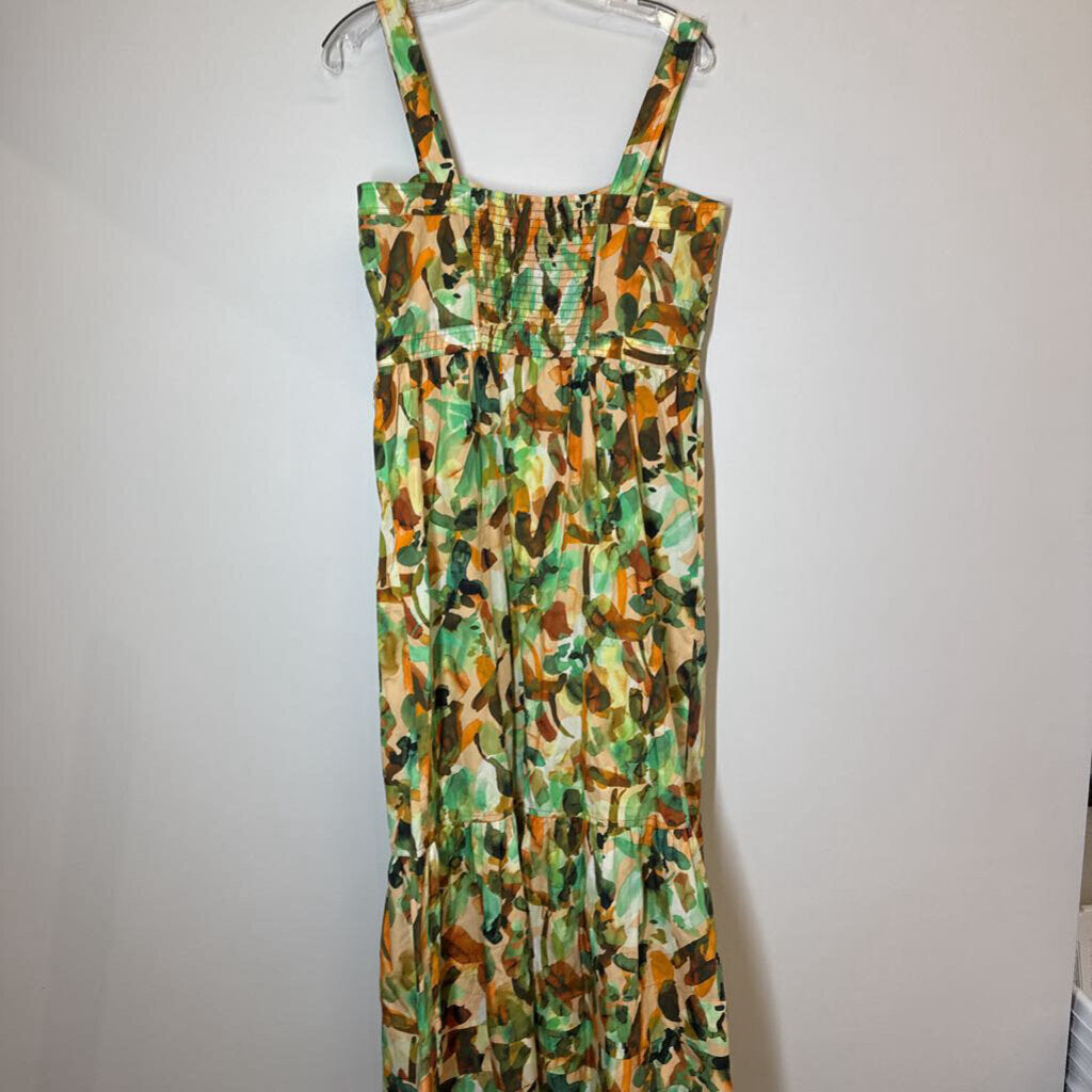 Dress S Green/Yellow