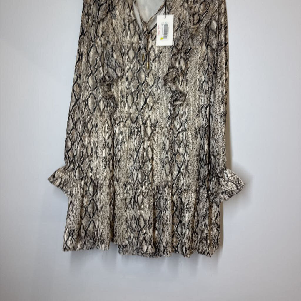 THML Dress L Brown/Snake