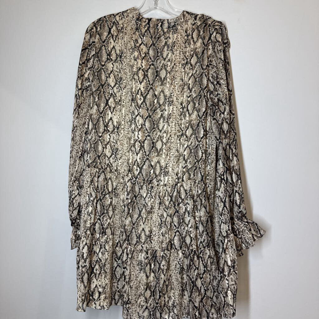 THML Dress L Brown/Snake