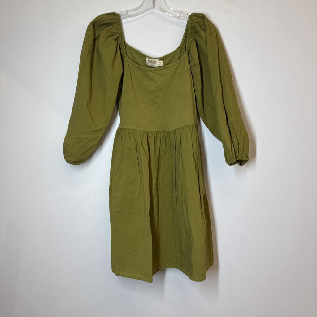 Nation LTD Dress S Green