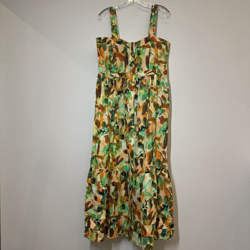 Dress M Green/Yellow