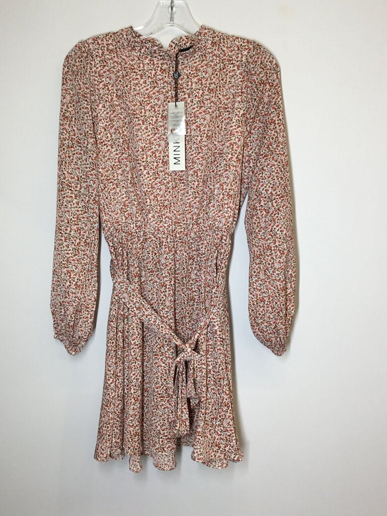 Minkpink Dress M Pink/Floral