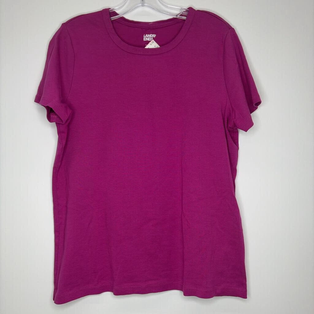 Lands' End Shirt L Magenta
