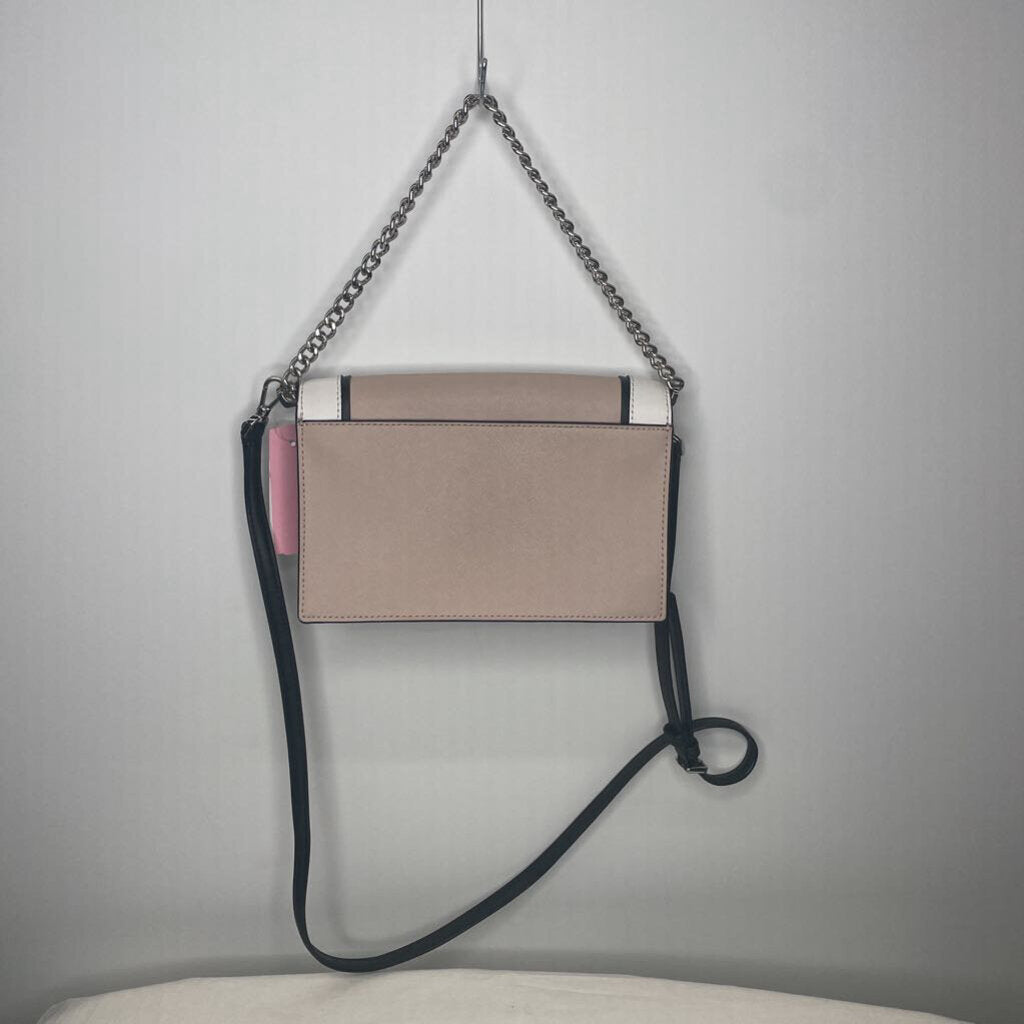 Kate Spade Purses Cameron Convertible Crossbody White/Beige/Black