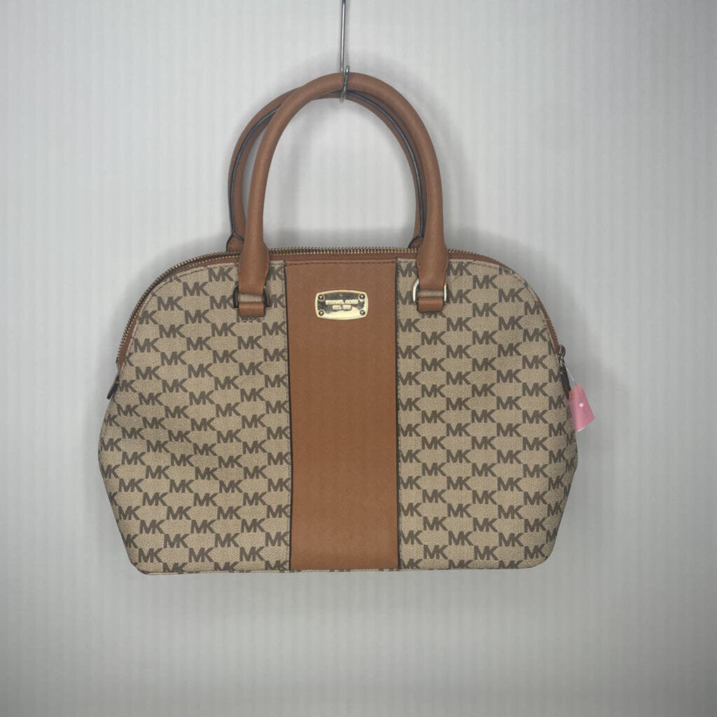 Michael Kors Purse Purses Handbag Tan/Beige Signature