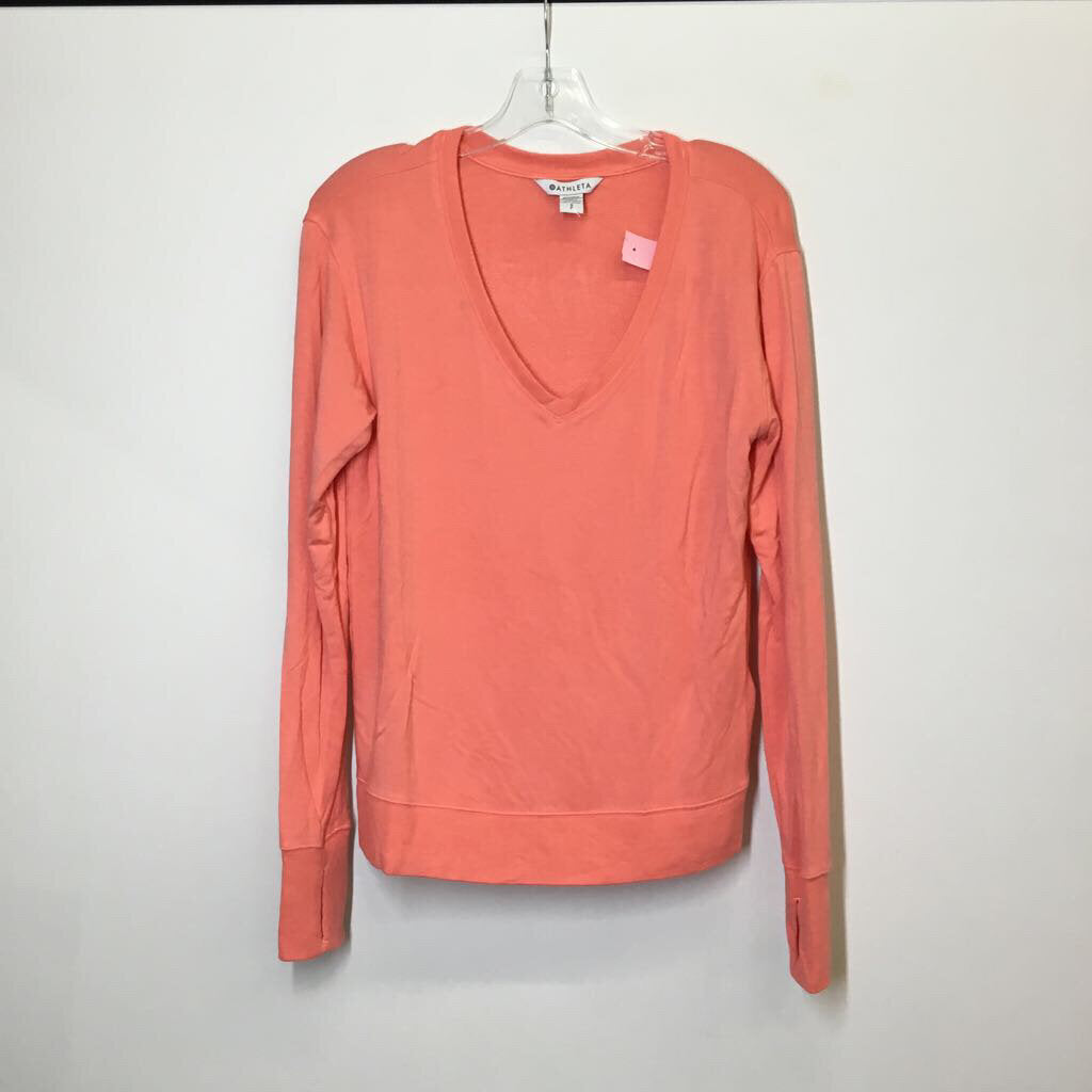 Athleta Athletic Tops S Coral