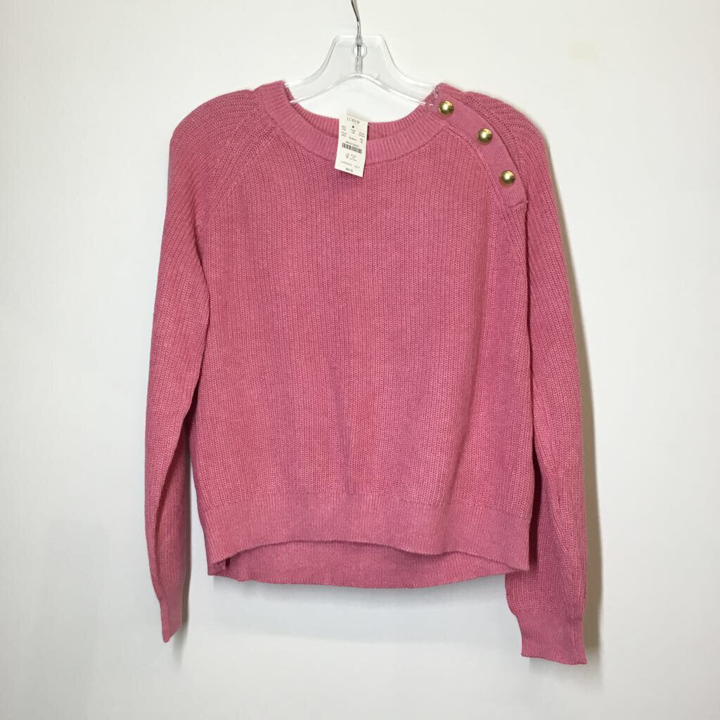 J. Crew Sweater M Pink/Gold