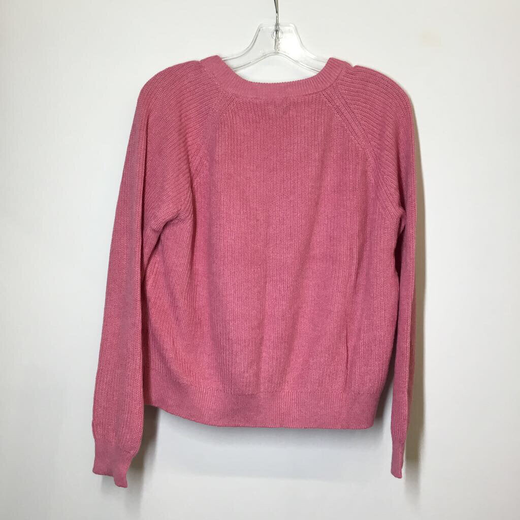 J. Crew Sweater M Pink/Gold