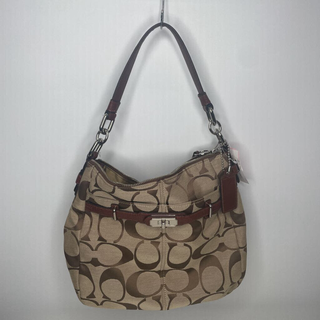 Coach Purses Medium Shoulder Bag Tan/Brown