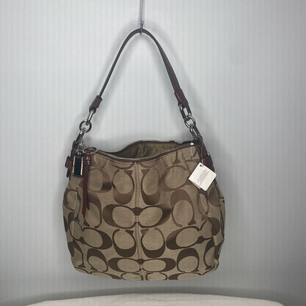 Coach Purses Medium Shoulder Bag Tan/Brown
