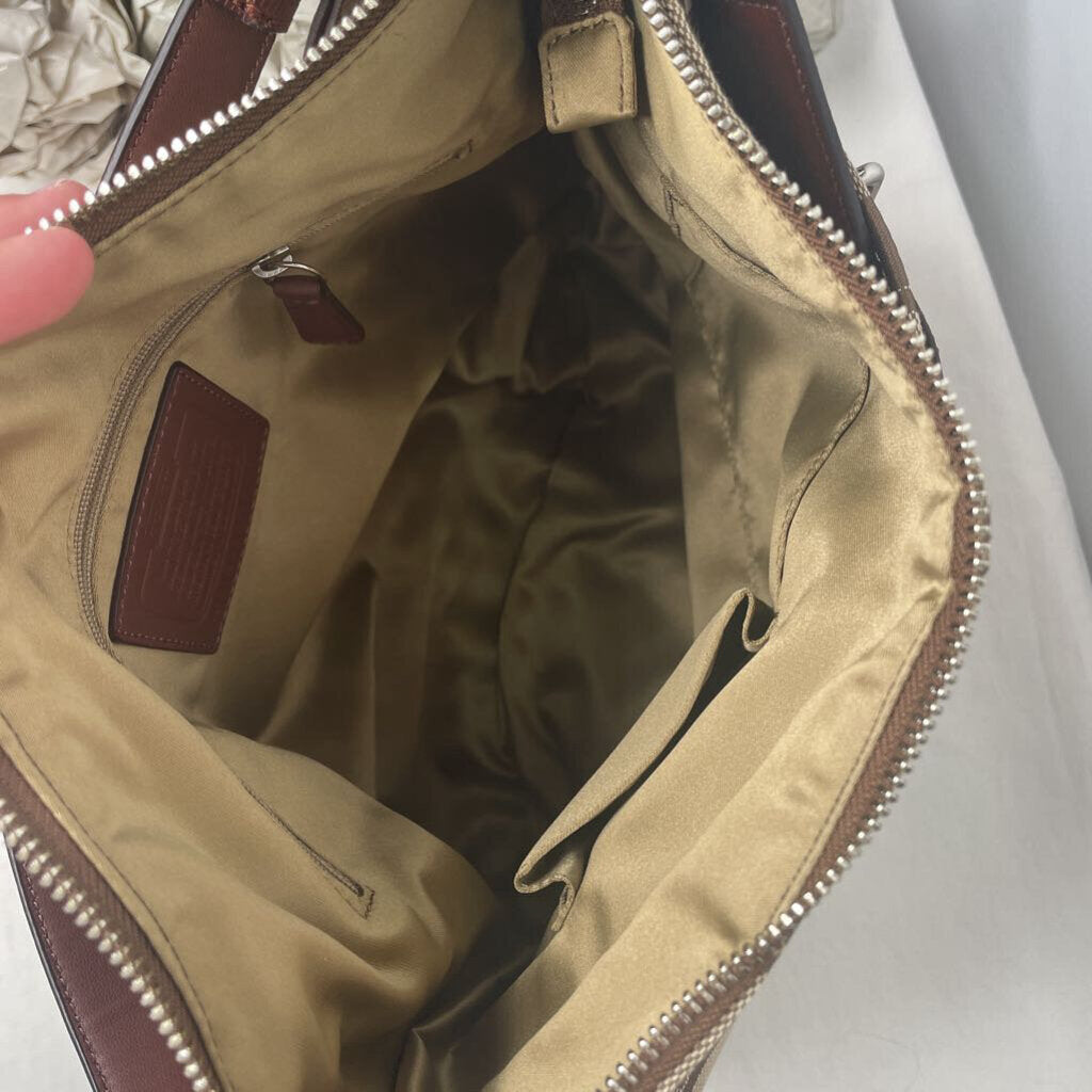 Coach Purses Medium Shoulder Bag Tan/Brown