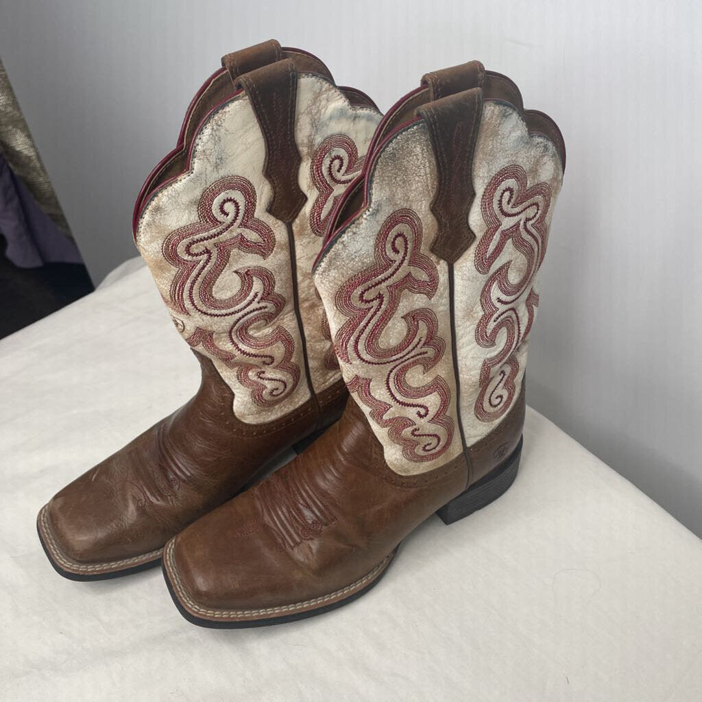 Ariat Boots Boots 6.5 Brown/Cream