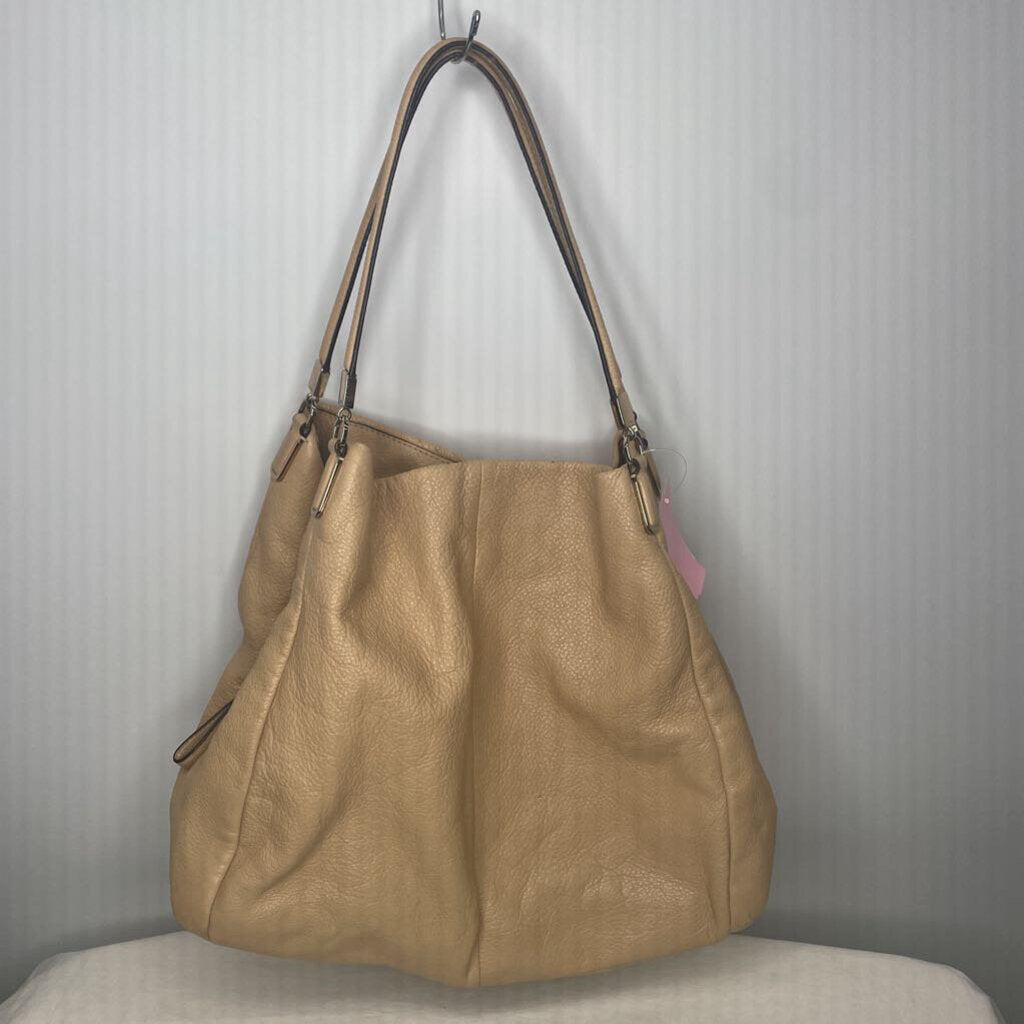 Coach Purses Medium Shoulder Bag Beige